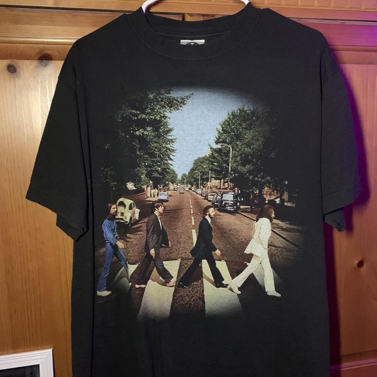 ON HOLD Vintage 1999 Beatles Abbey Road shirt double... - Depop