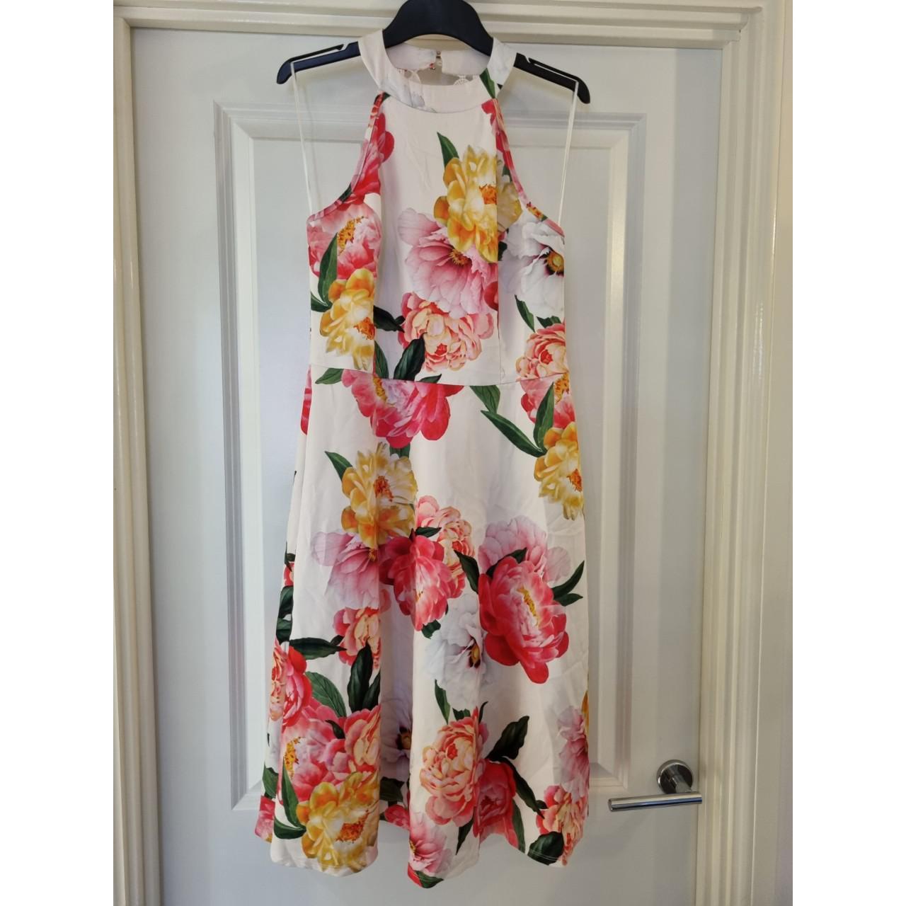 Matalan white cheap floral dress