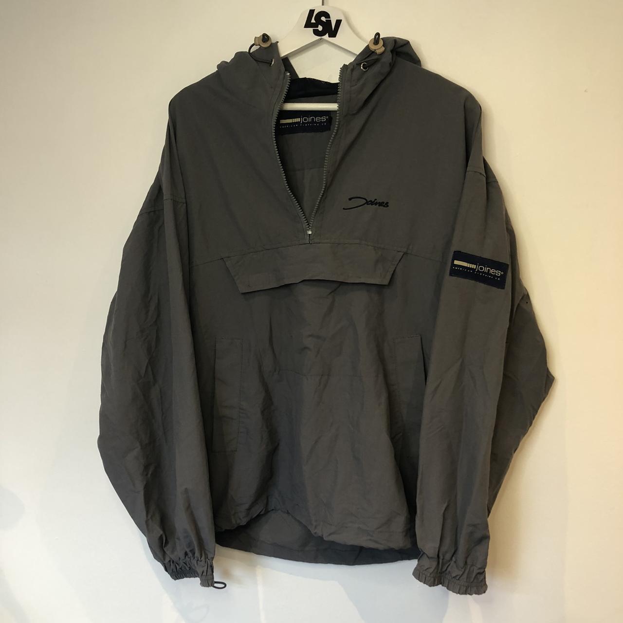 Grey 1/4 jacket front the brand Joines. Really nice - Depop