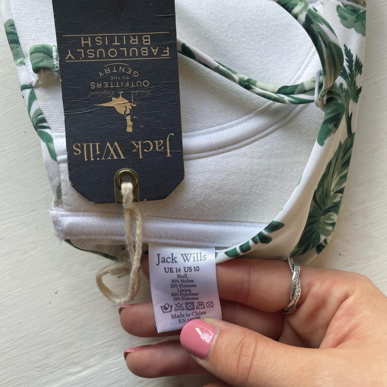 Jack wills bikini top never worn Depop