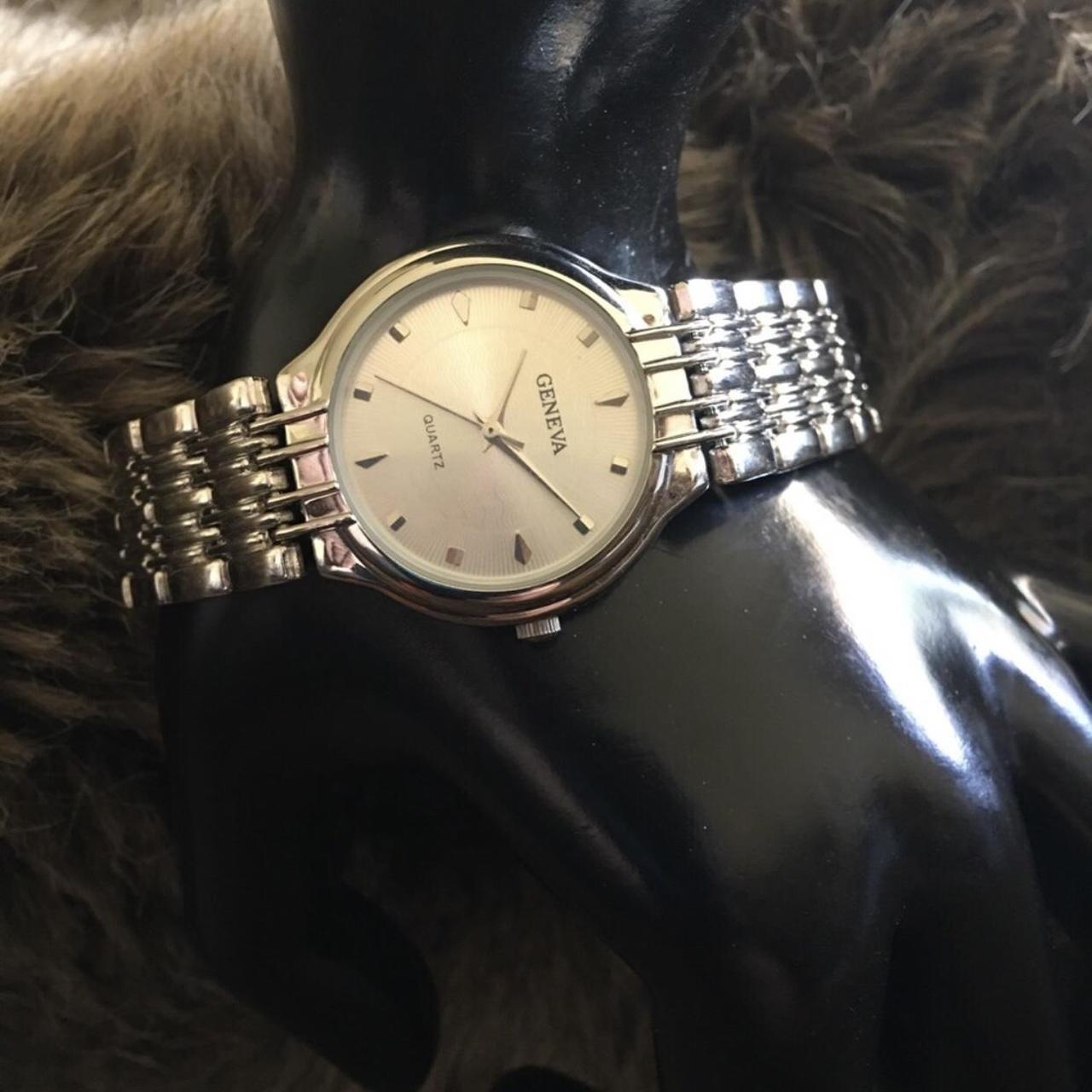 Product Image 2 - Men’s Geneva silver weave link