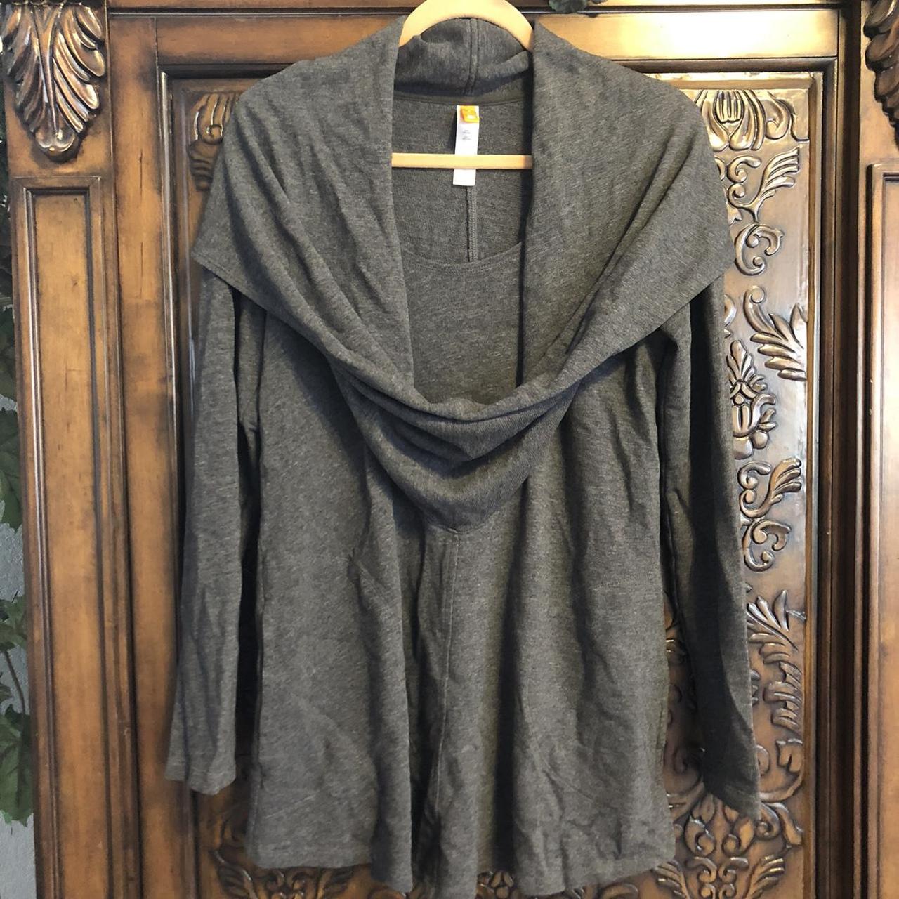 Product Image 1 - Lucy charcoal gray cape collared