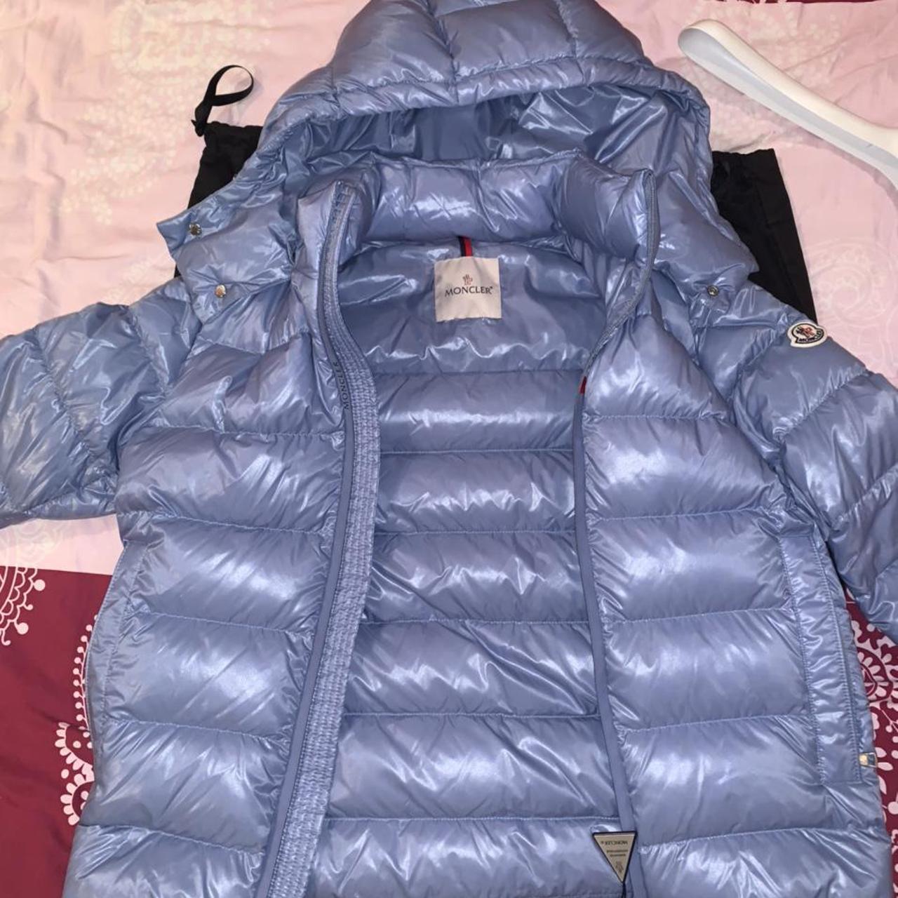 depop moncler coat