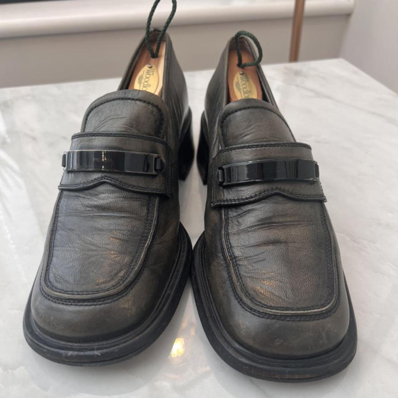 loafers prada women's