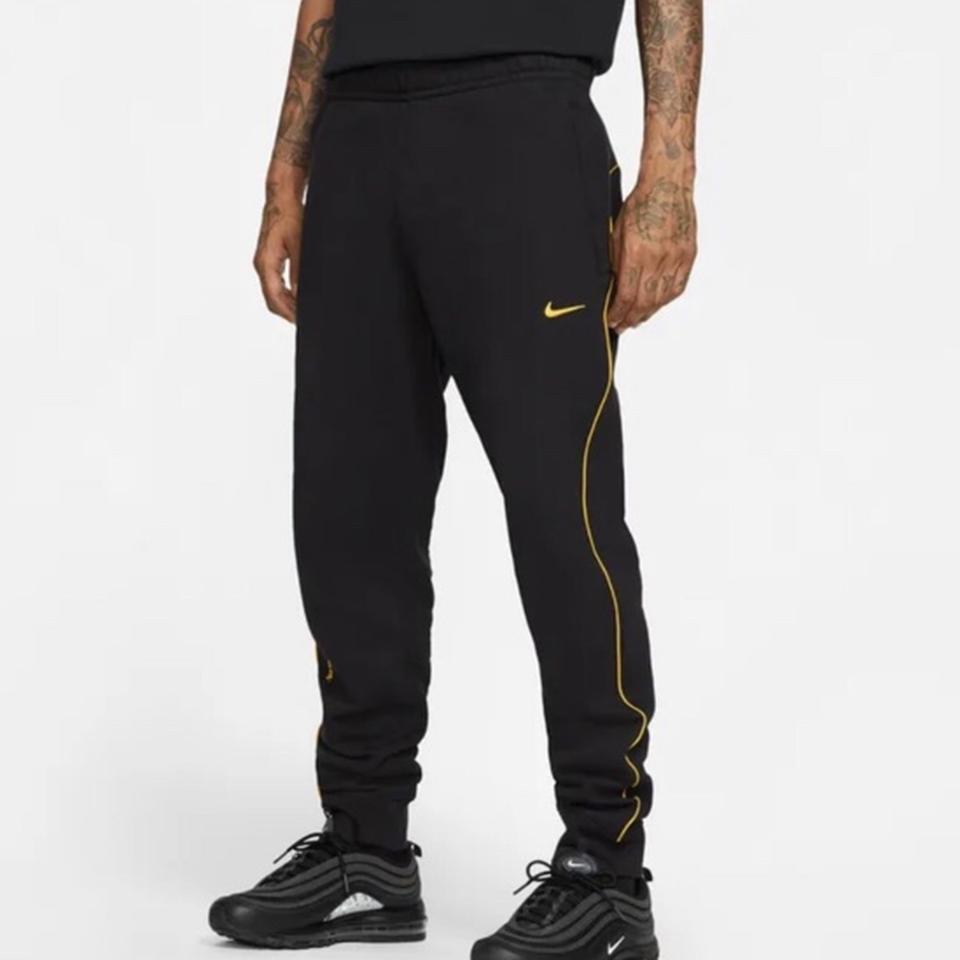 Nike x Drake NOCTA Fleece pants Colour Black Size:... - Depop