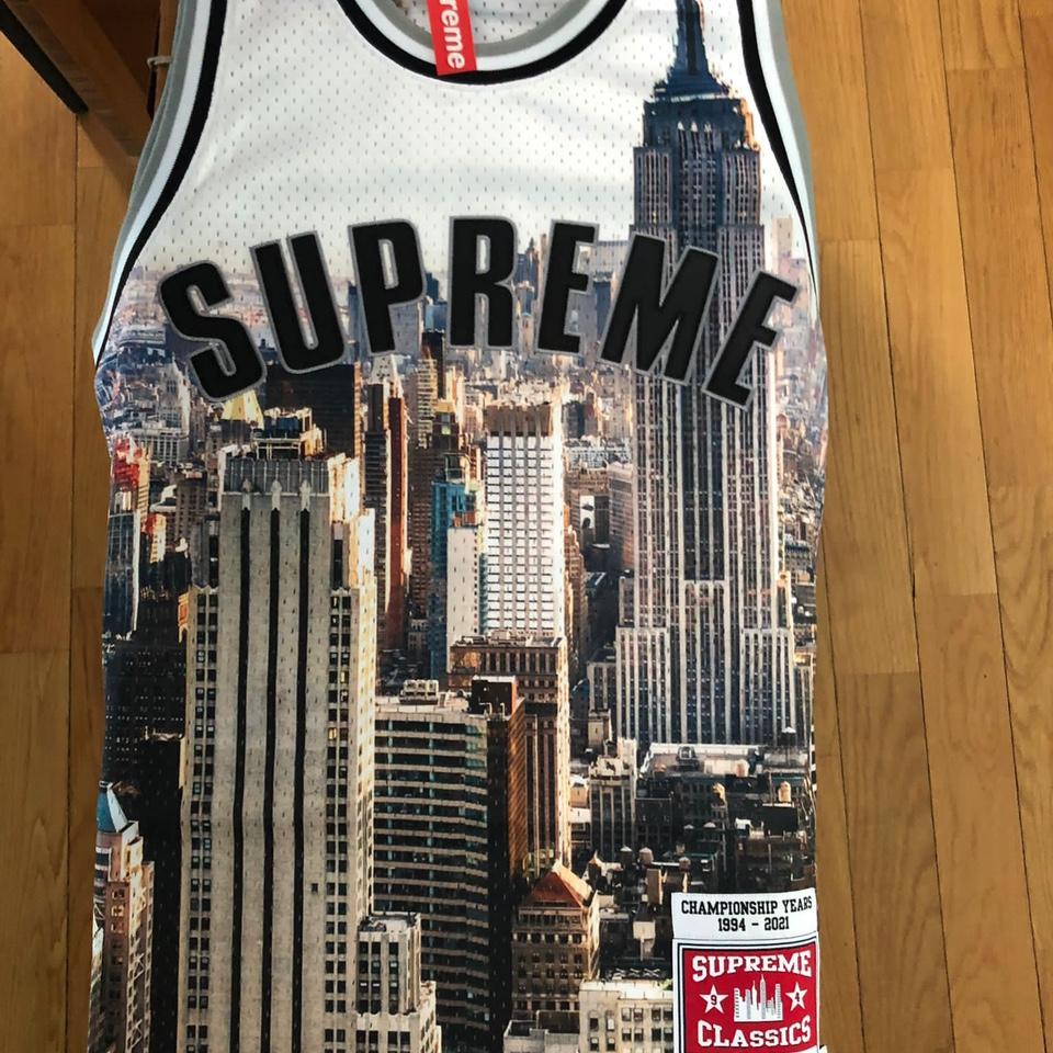 Supreme Mitchell & ness basketball Jersey #supreme - Depop