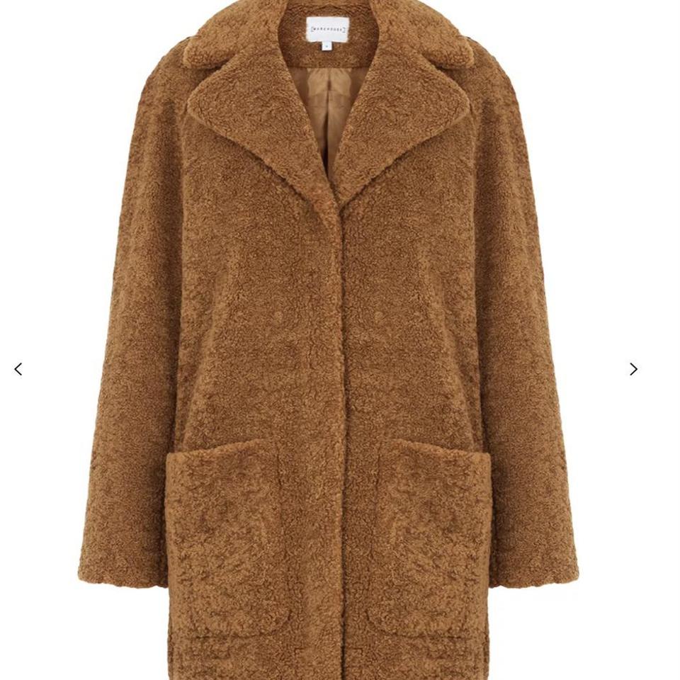 Warehouse teddy bear outlet coat