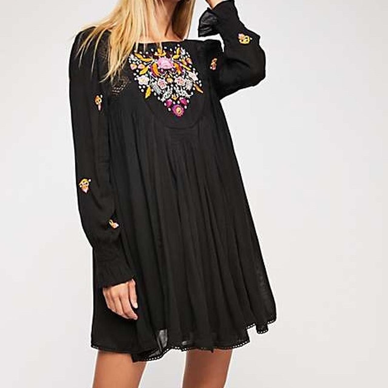 Moya embroidered best sale mini dress