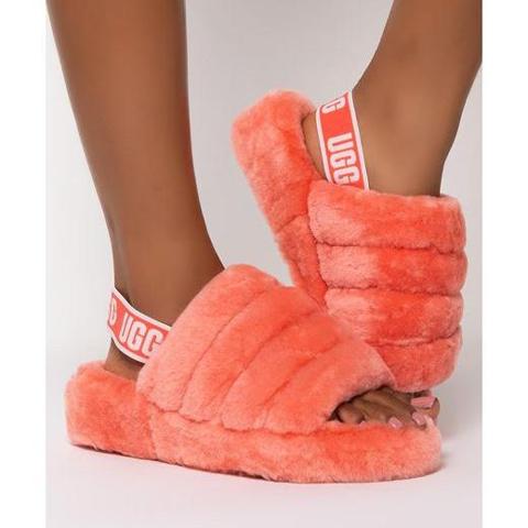 coral uggs slippers