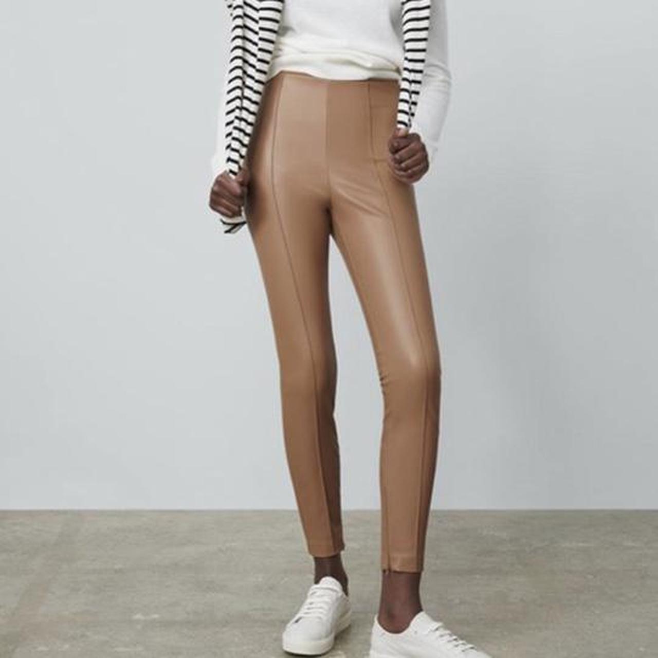 Camel leggings zara best sale