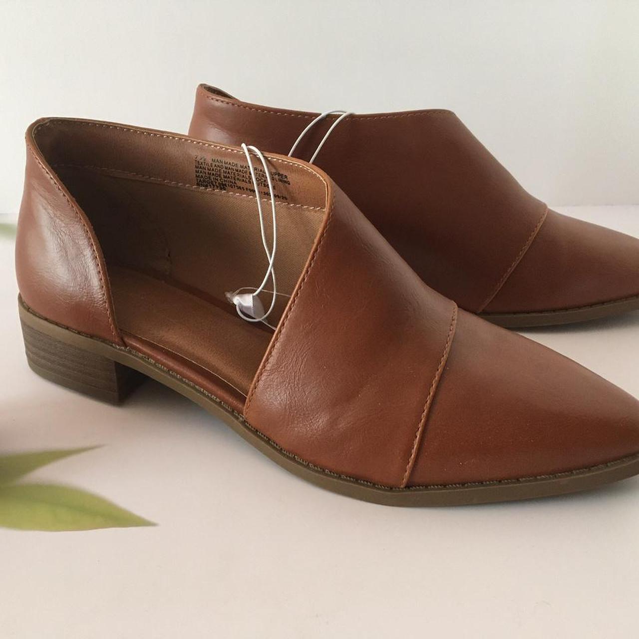 Cognac clearance cutout booties