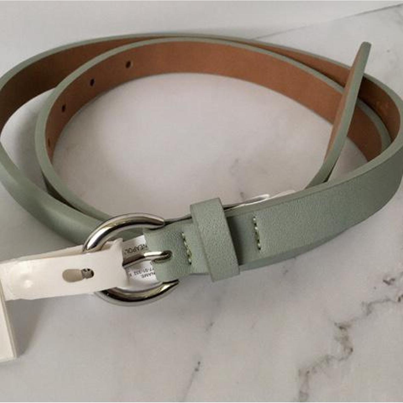 mint green belt