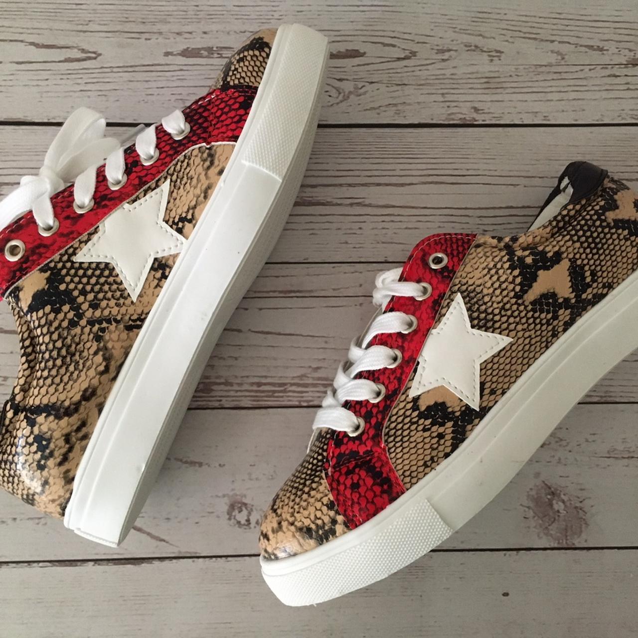 nike snake print sneakers