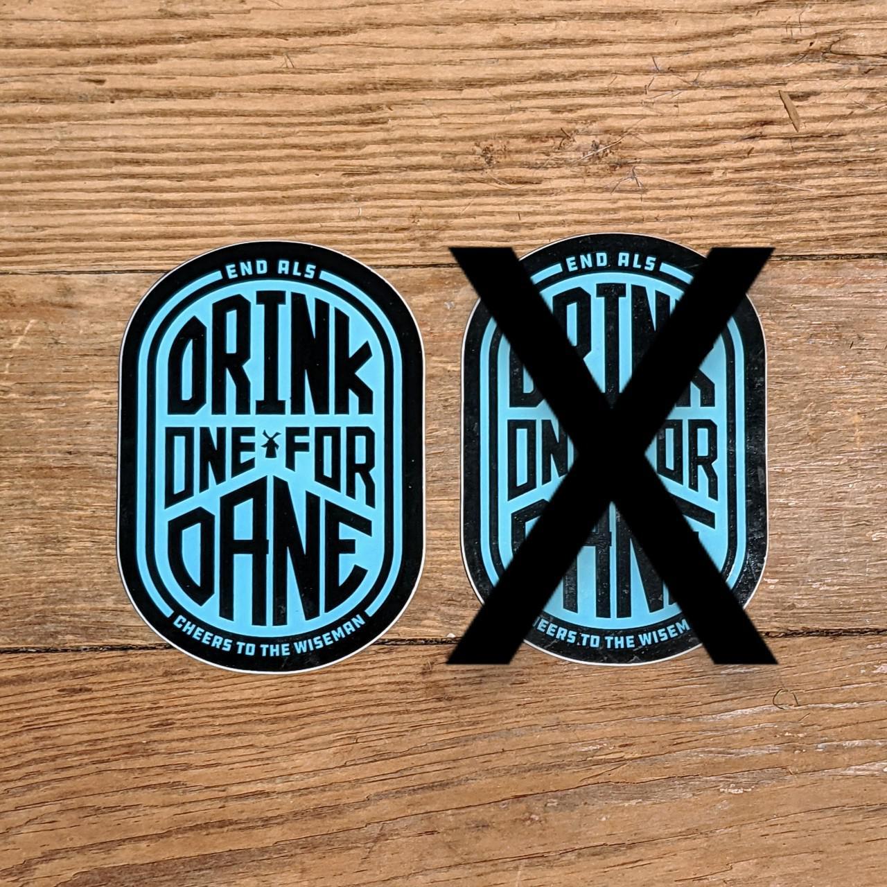 Dutch Bros StickerDrink One for Dane 5 each Can... Depop