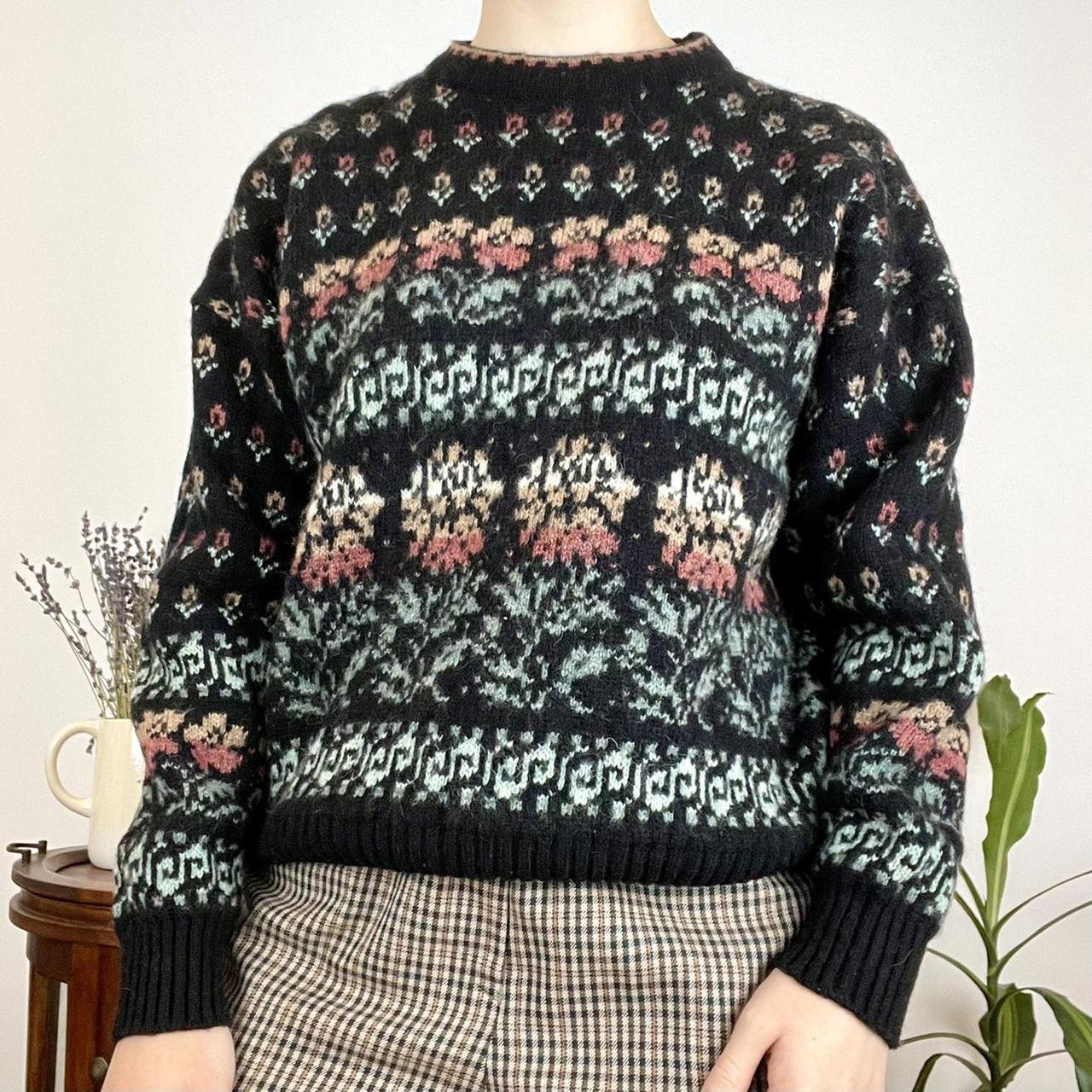 Cosy Knit Vintage Jumper By The Clever Shepherd Depop