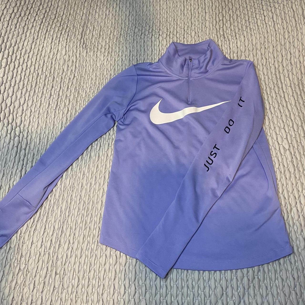 mens purple nike top