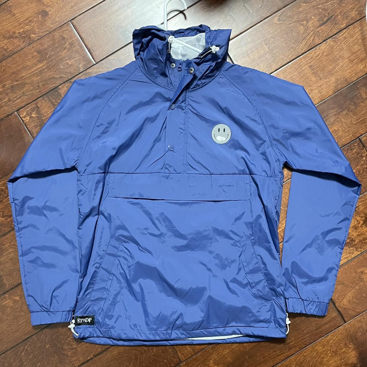 RIPNDIP 3M Quarter Zip Anorak Windbreaker Buttons... - Depop