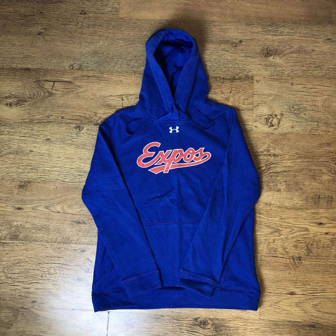 Vintage Under Armour MLB x ‘Montreal Expos’... - Depop