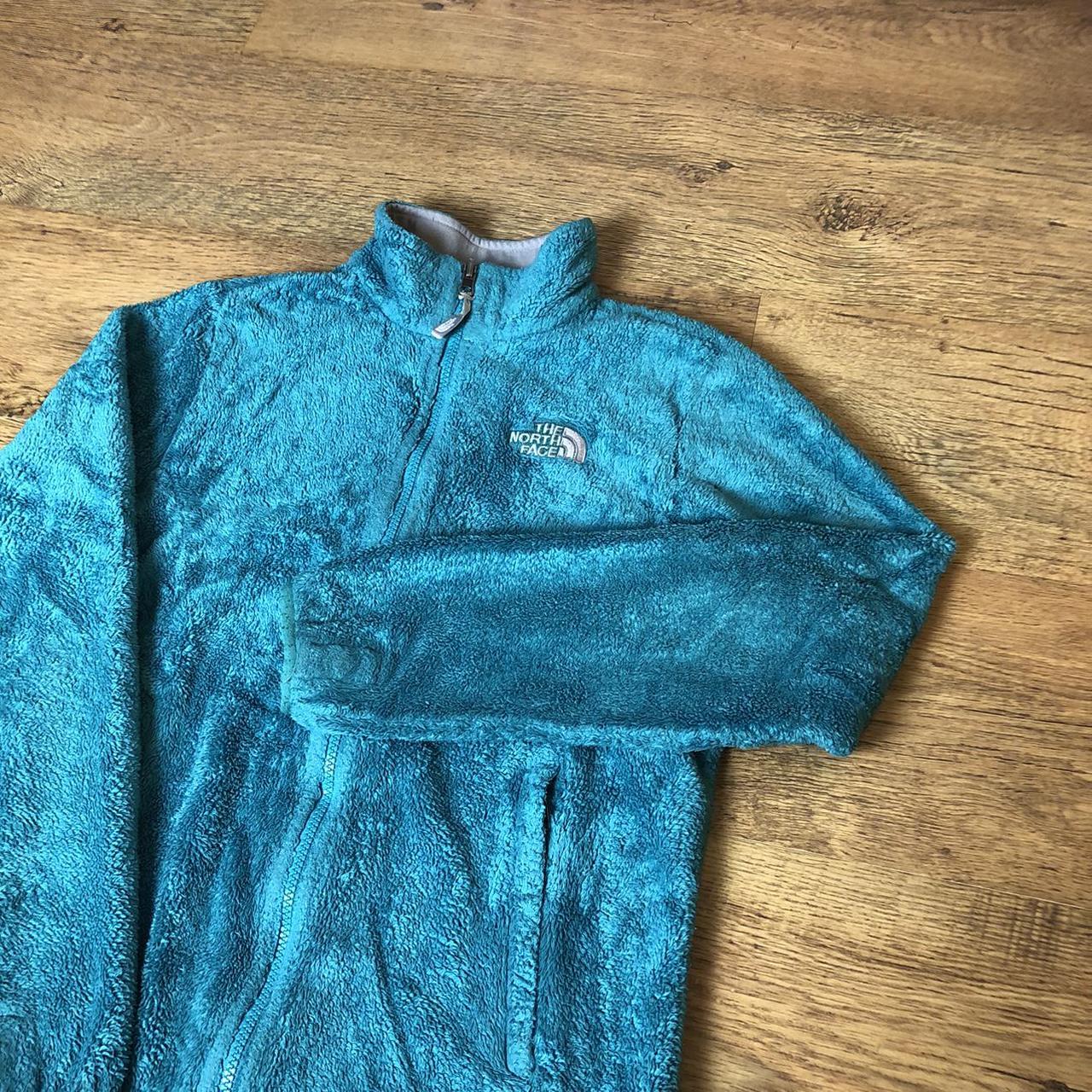 Vintage The North Face Fluffy Faux Fur Fleece... - Depop