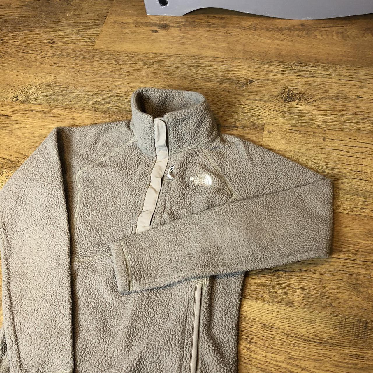 Vintage The North Face Teddy Bear Quarter Zip Fleece... - Depop