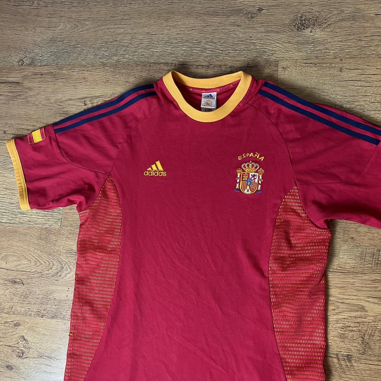 Vintage Adidas 20032005 Spain National Team Home... Depop