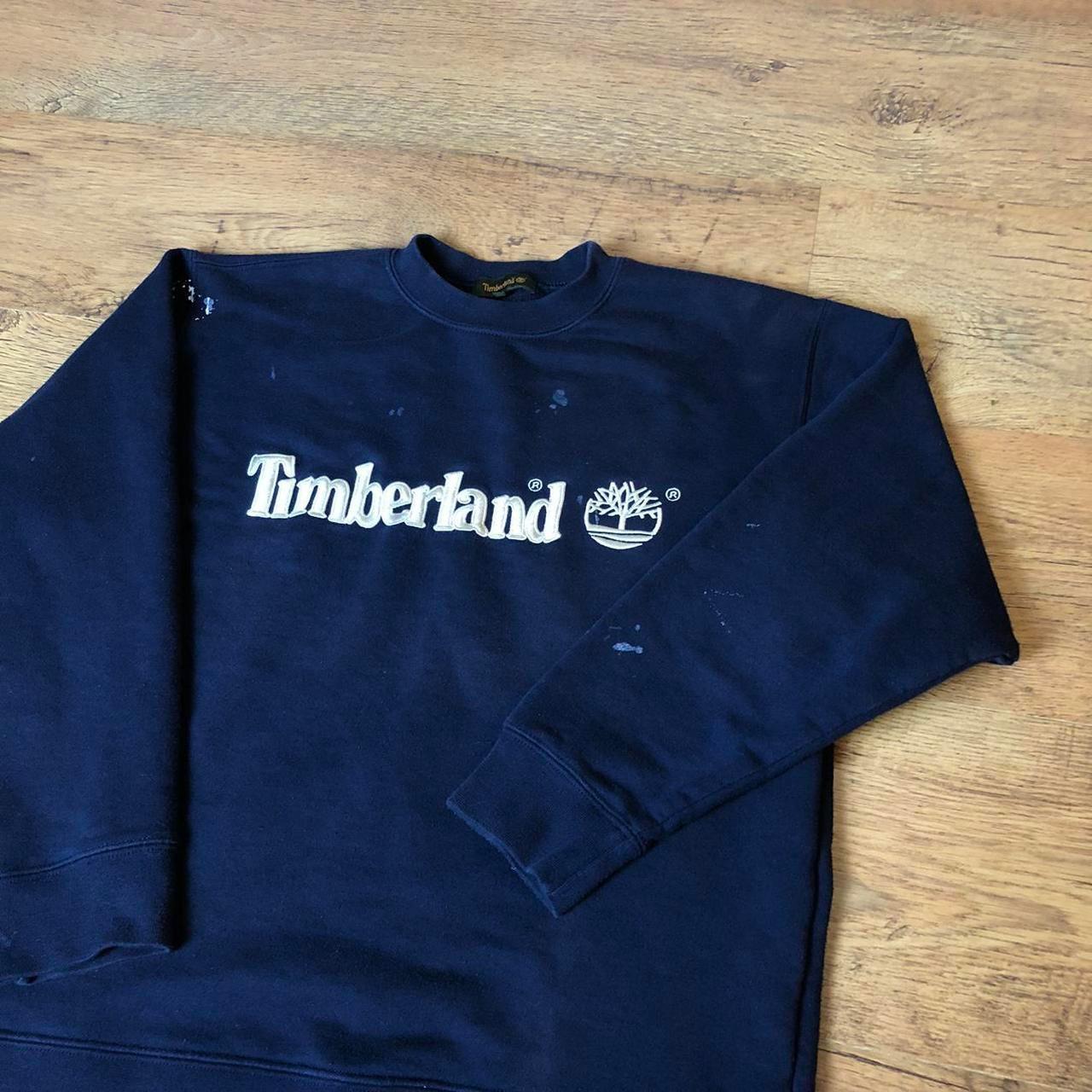 Vintage Timberland Spellout Embroidered Y2K... - Depop