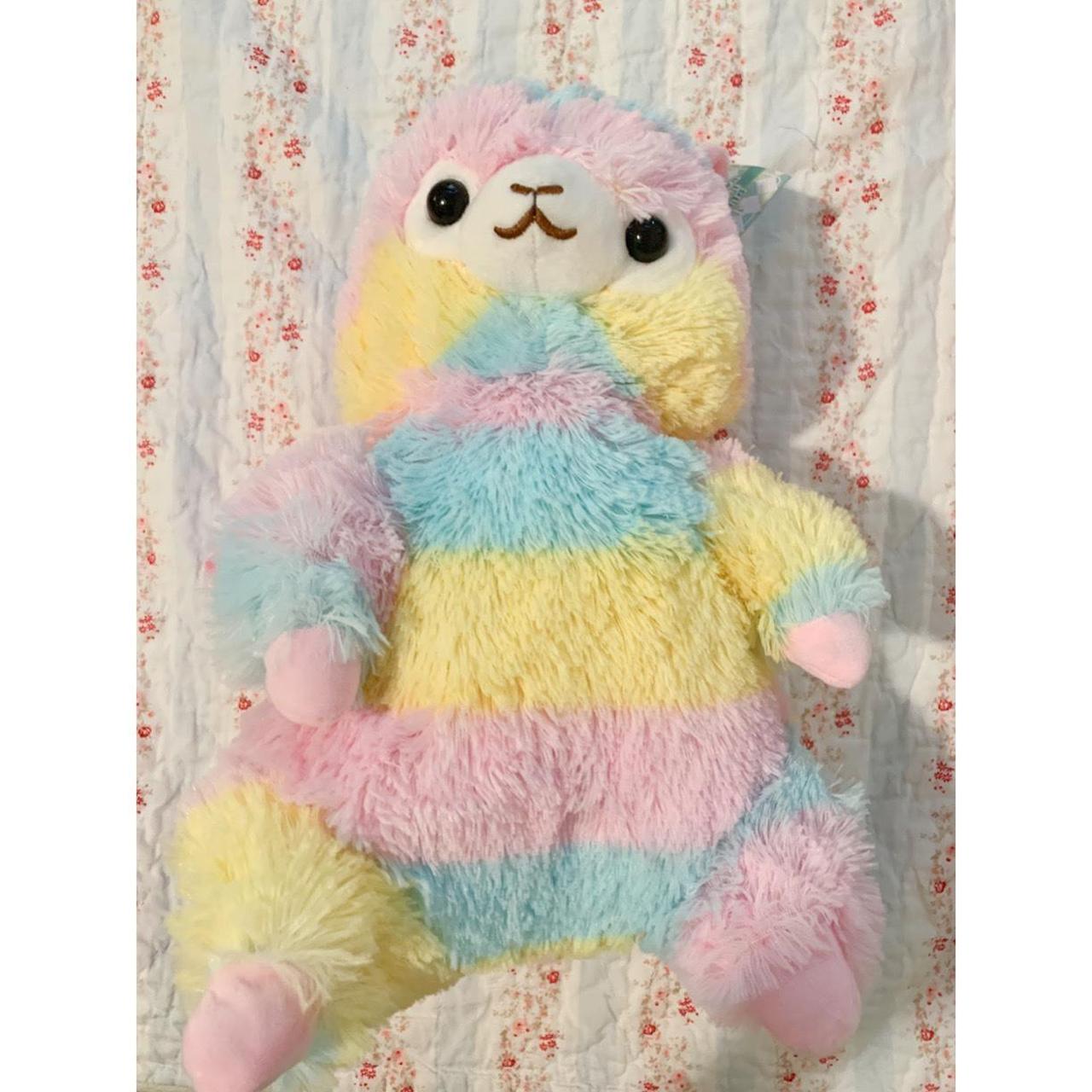 Rainbow alpaca backpack hotsell