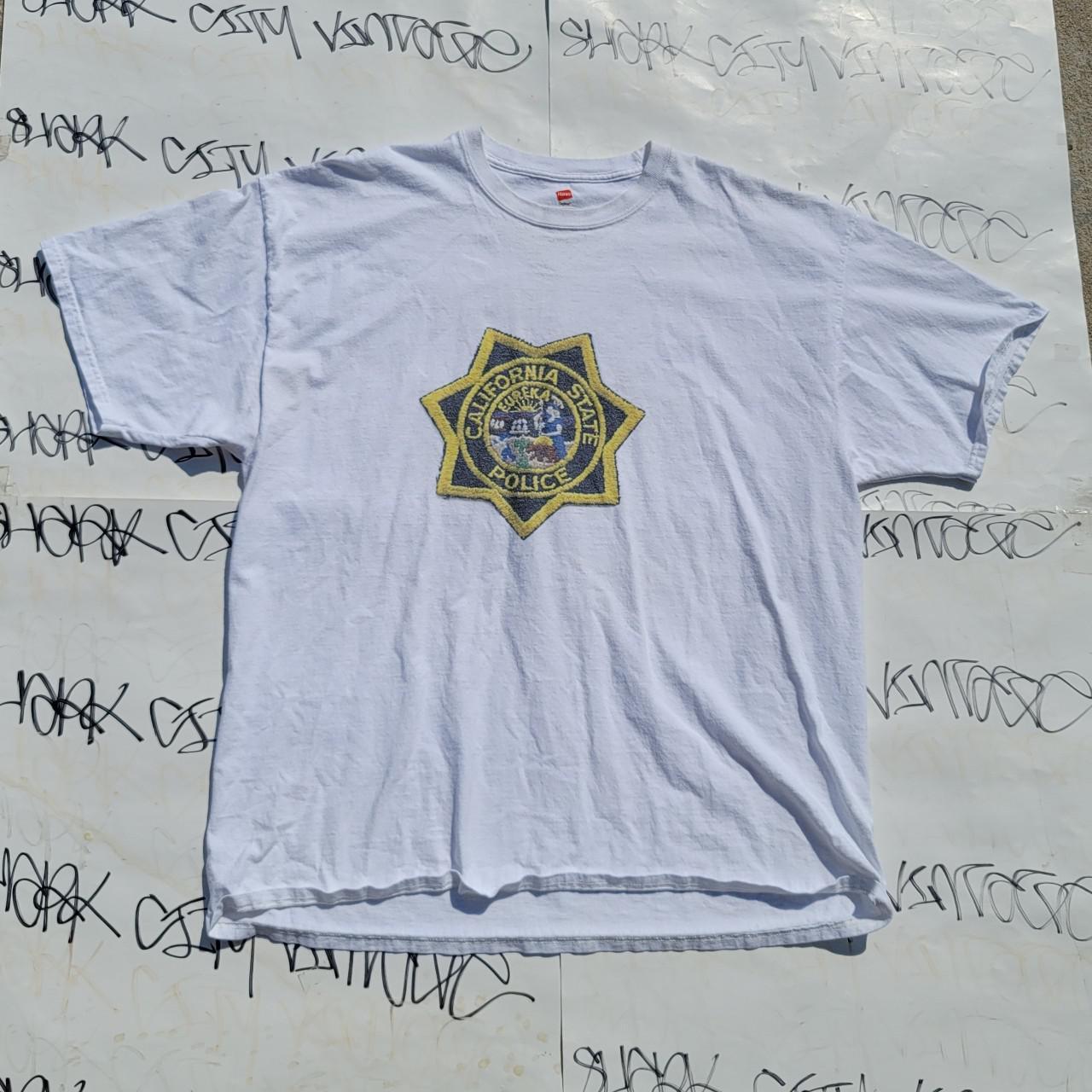 California State Police T Shirt Size XXL. Good... - Depop