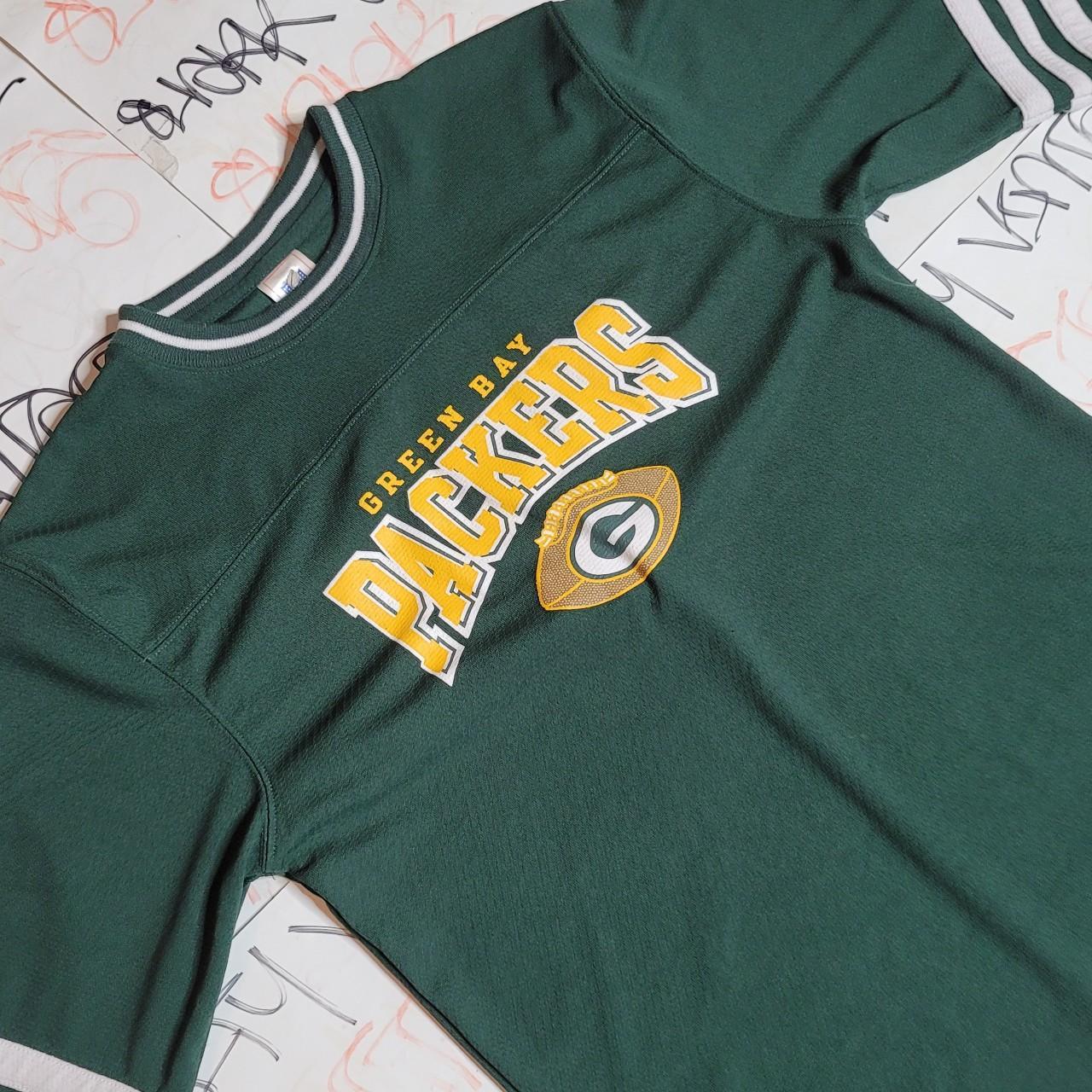 Green Bay Packers Vintage Jersey Shirt SCRIMMAGE Youth Large 14-16 Boys NFL  GB