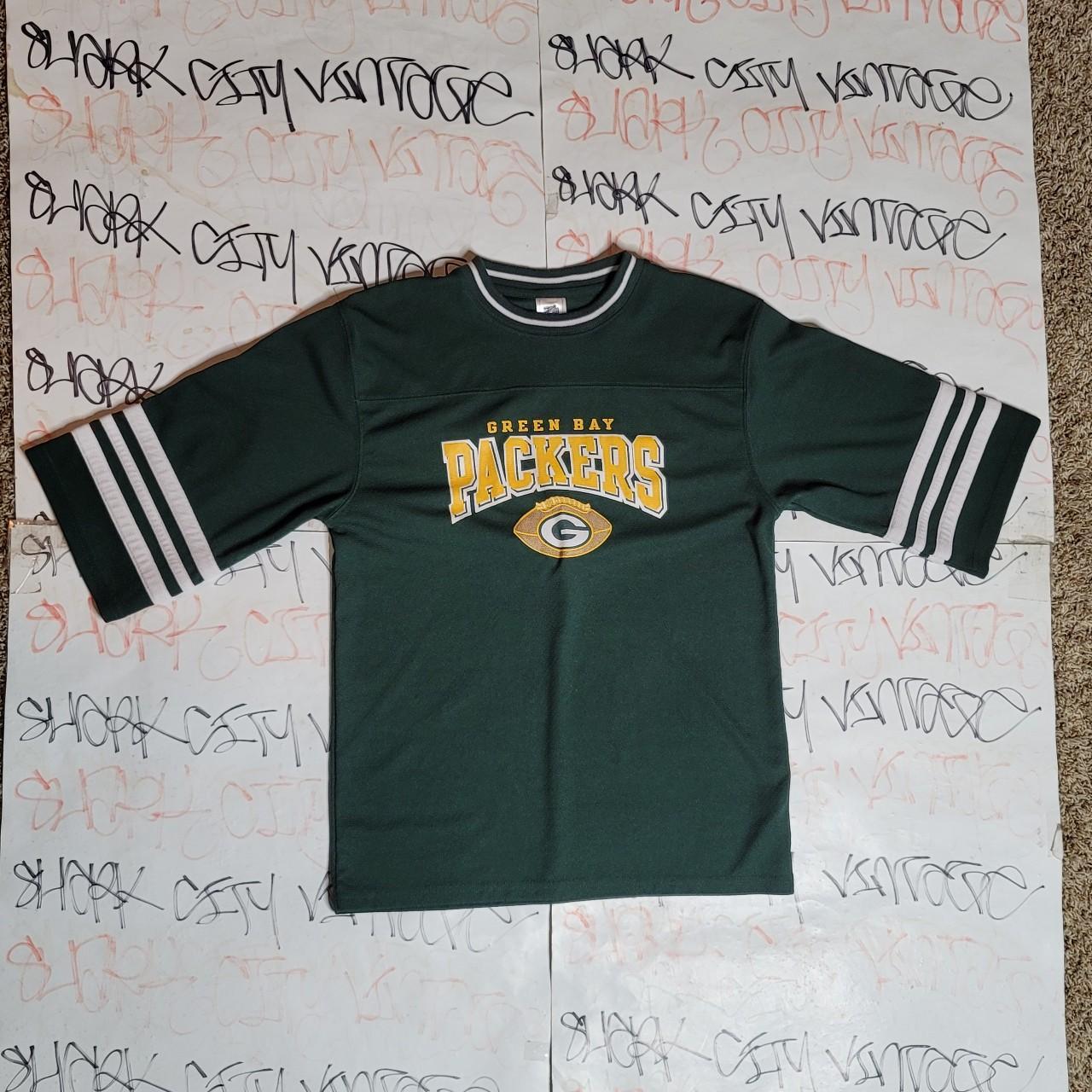 Vintage Green Bay Packers Jersey Youth Size Large. - Depop