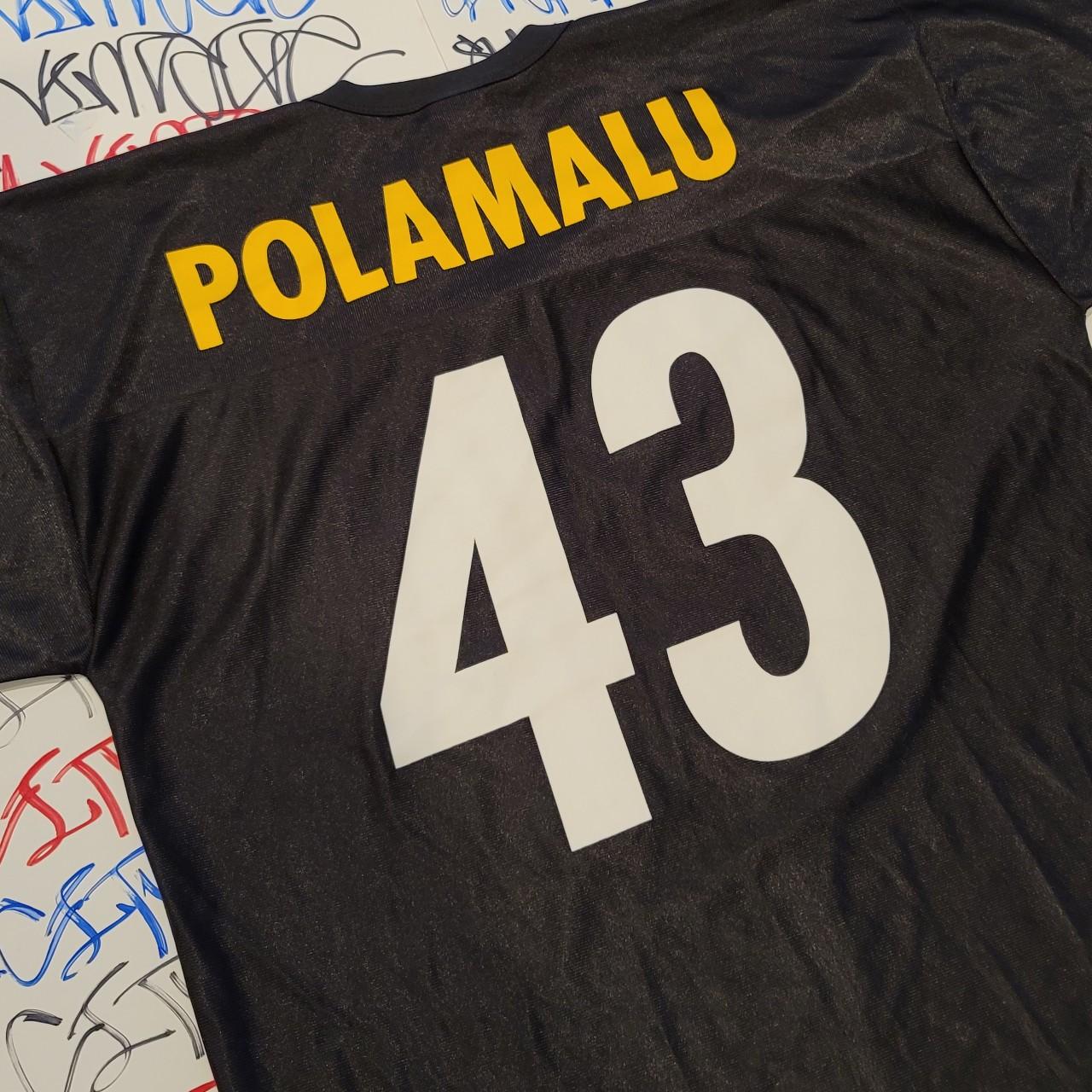 Troy polamalu steelers jersey Size xl 18-20 in - Depop