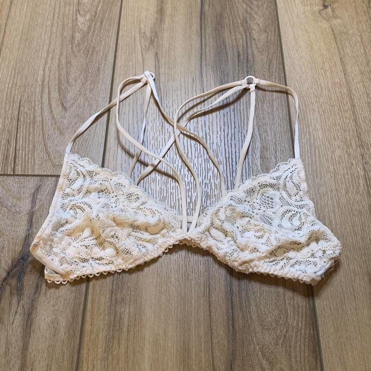 Product Image 1 - Cream Lace Bralette
Sheer lace