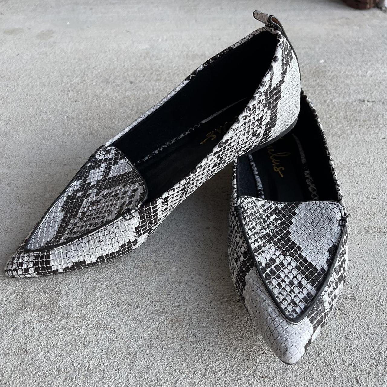 Product Image 4 - Snakeskin Pointed Flats 

Size 6.5.