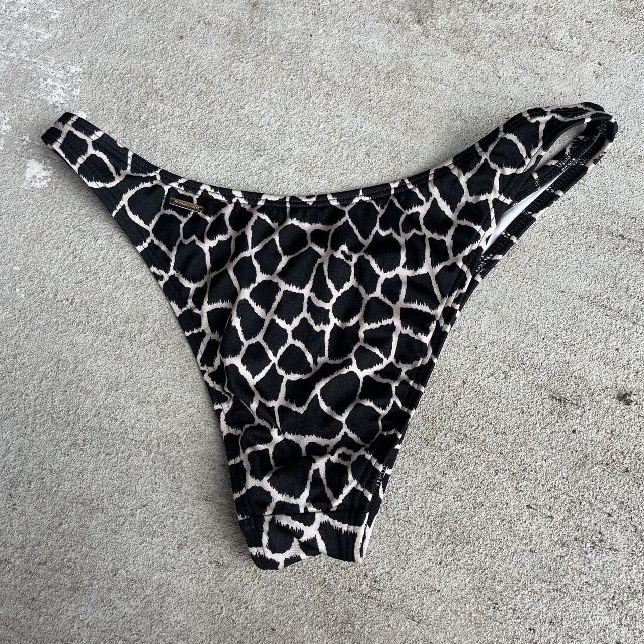 Cheeky Leopard Bikini Victoria Secret. Cheeky. Size... - Depop