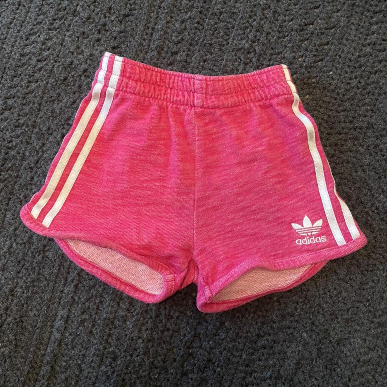 adidas hot pink shorts