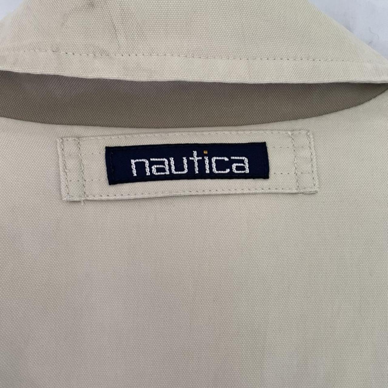 Nautica Men's Cream Jacket | Depop