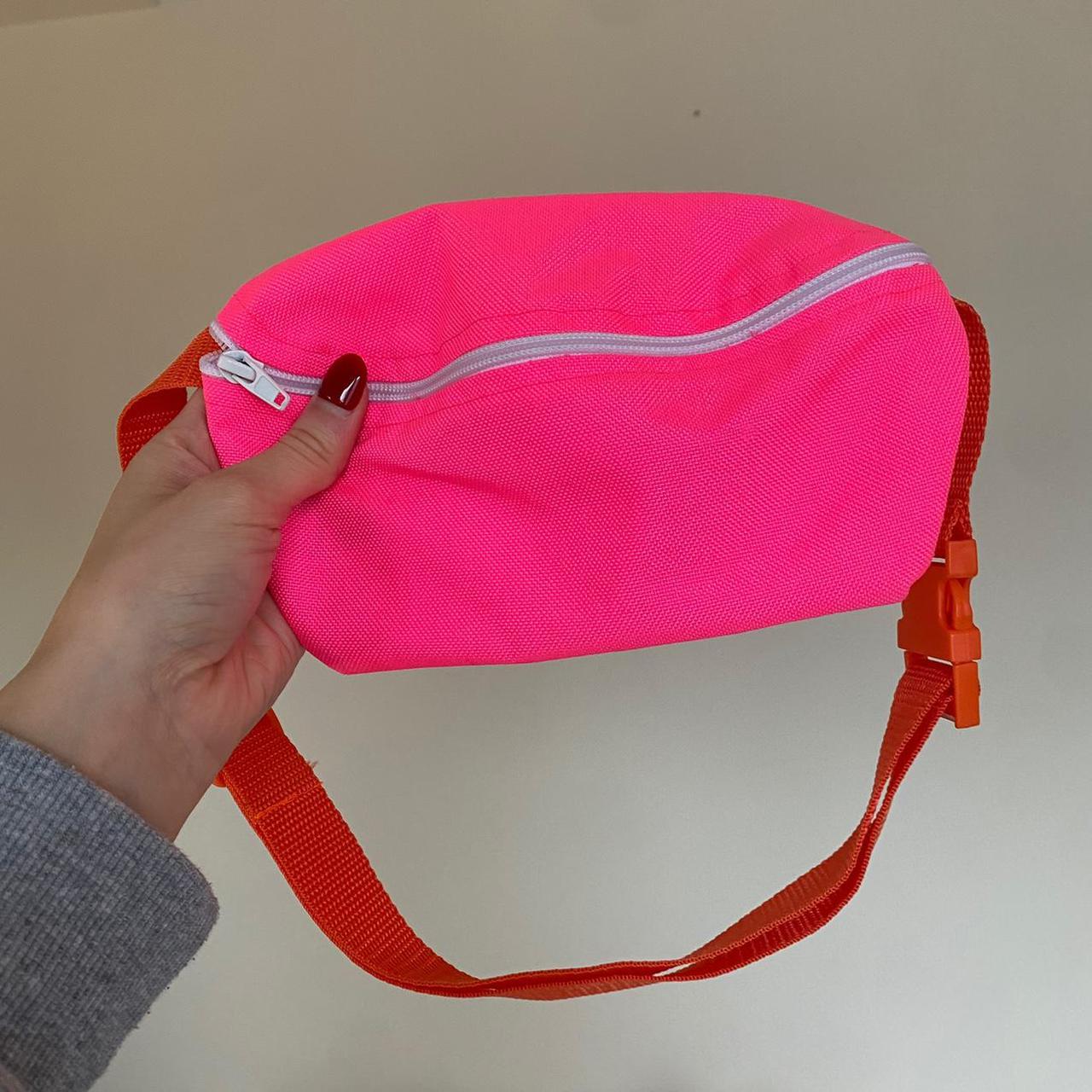 CLARE V NWOT Grande Fanny Hip Bag in Pink Iconic - Depop