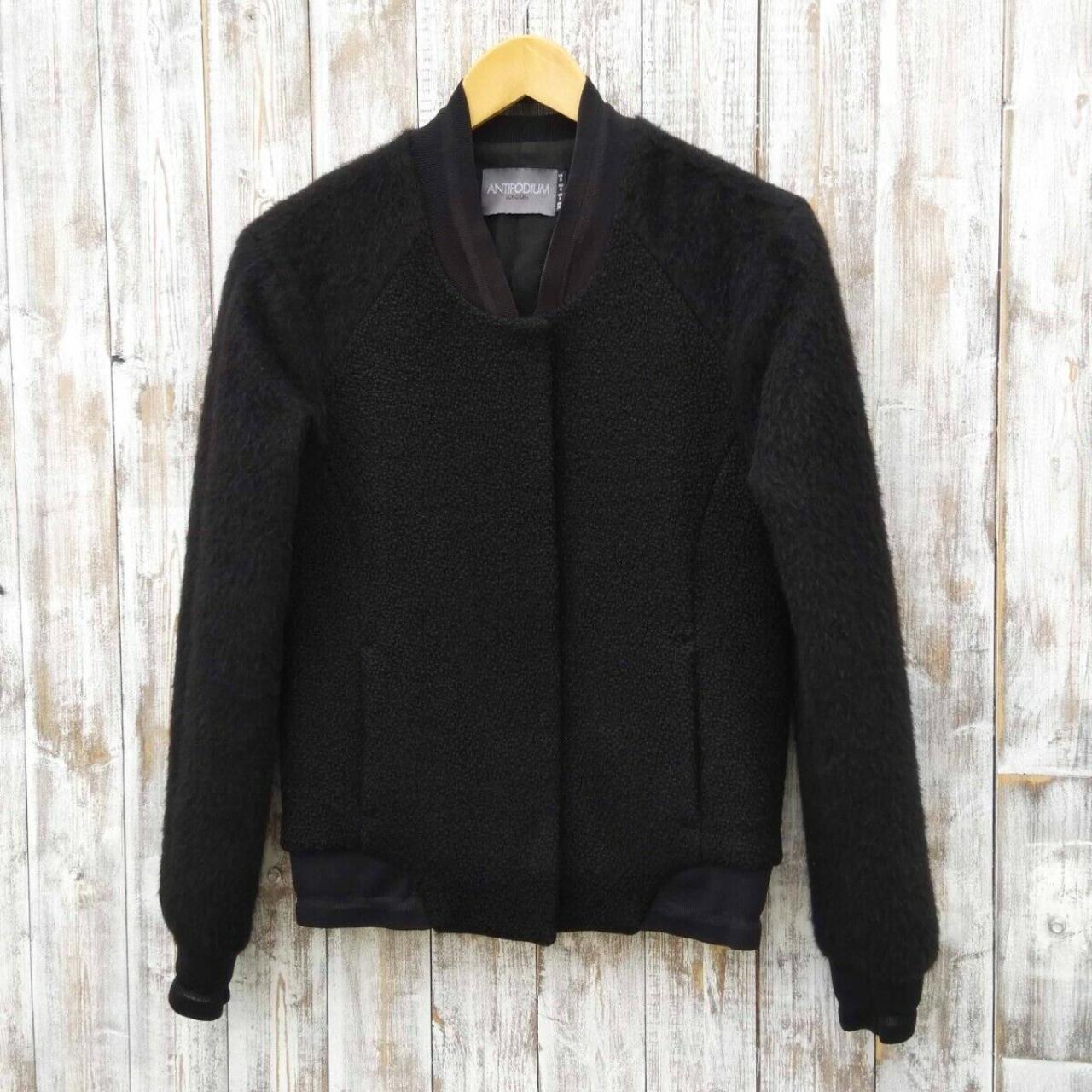 Anthropologie Women's Black Jacket Depop