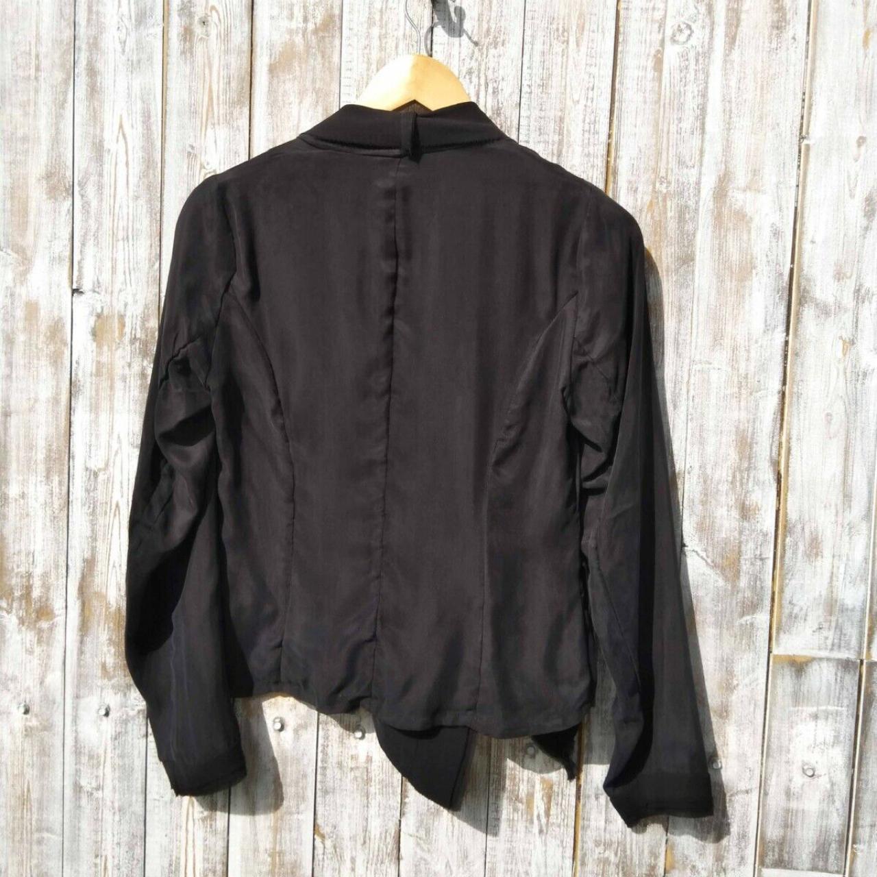 Nu Denmark Black Blazer Jacket In Black - XS UK: 8... - Depop