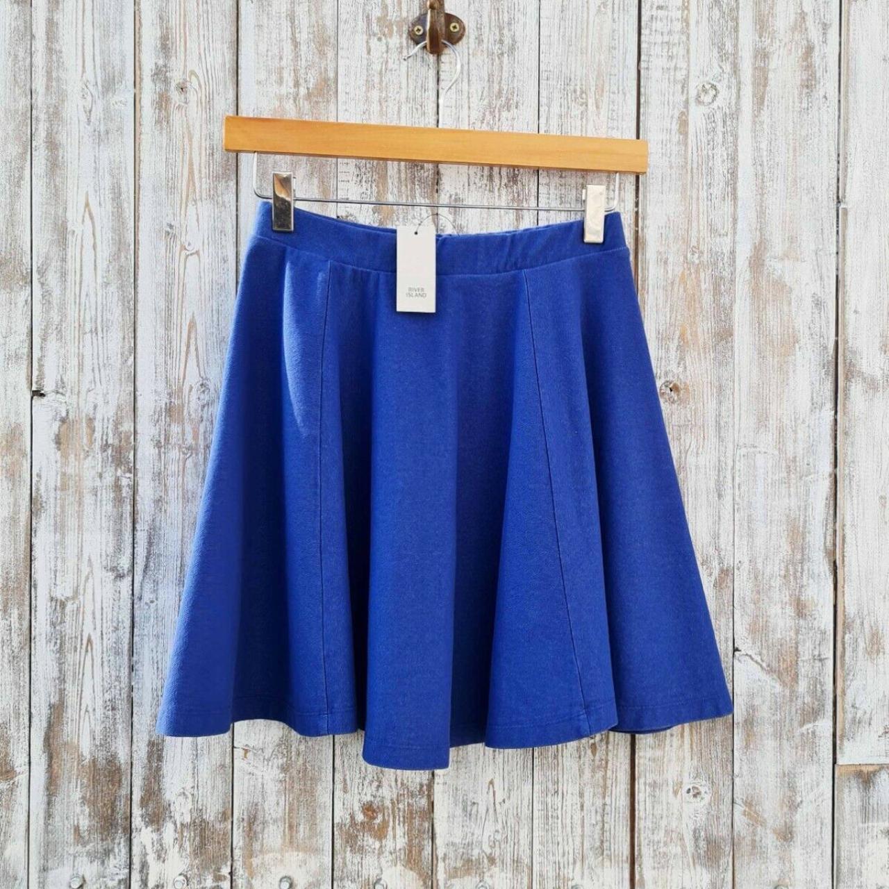 River Island Jersey Skater Skirt Size UK 8. ( H... Depop