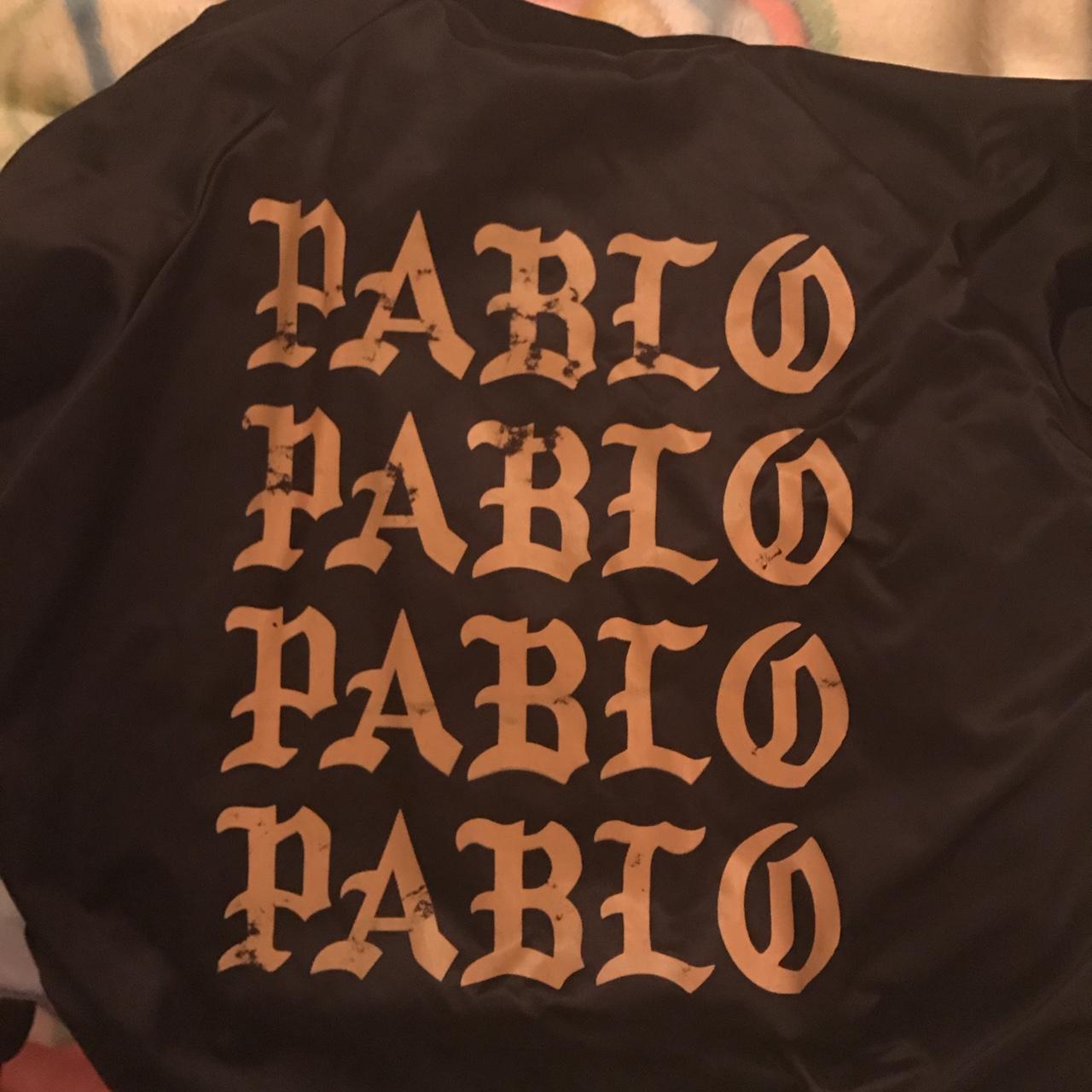 Pablo Bomber Jacket From Kanye Pop Up Shop Used Depop