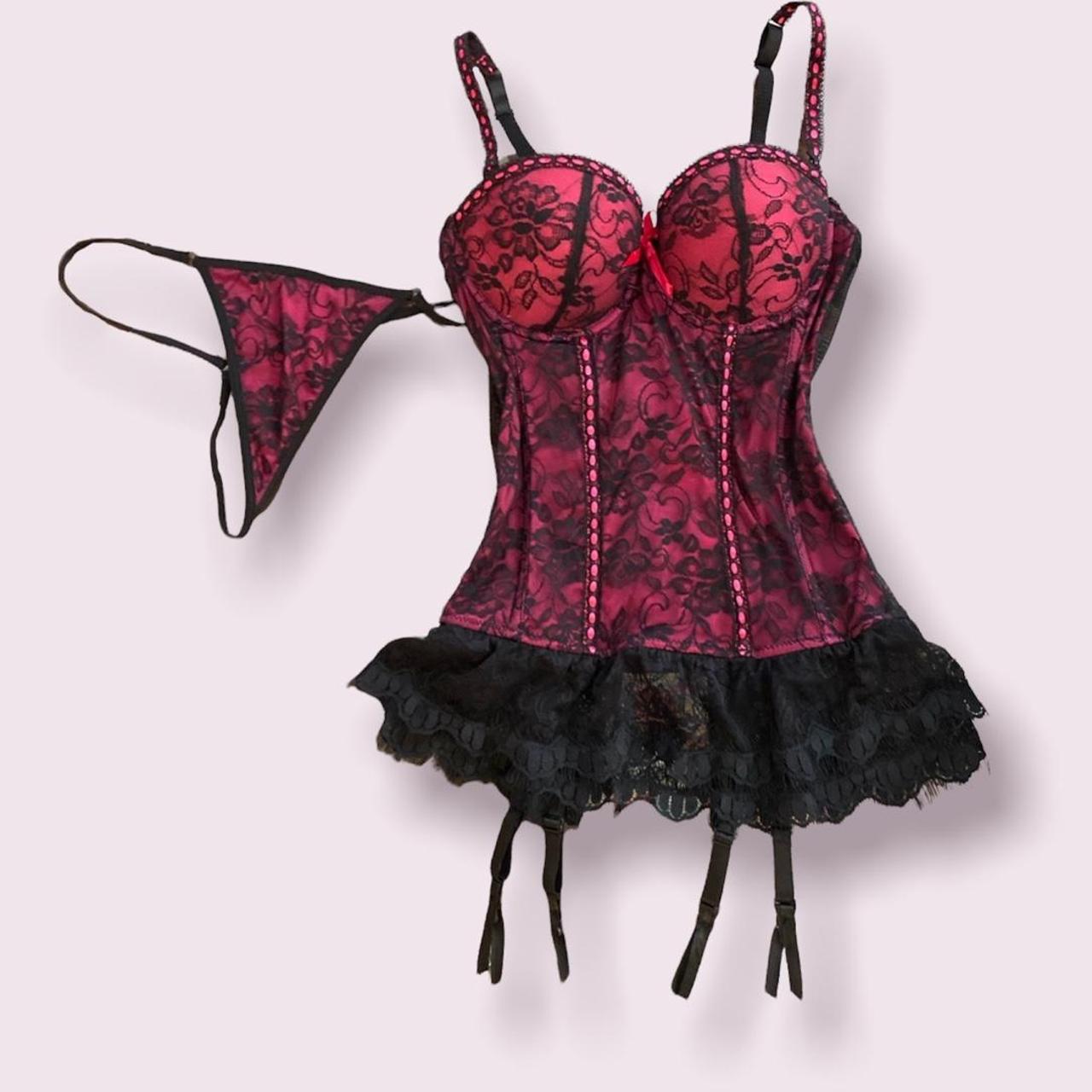 Product Image 1 - Pink & Black corset +