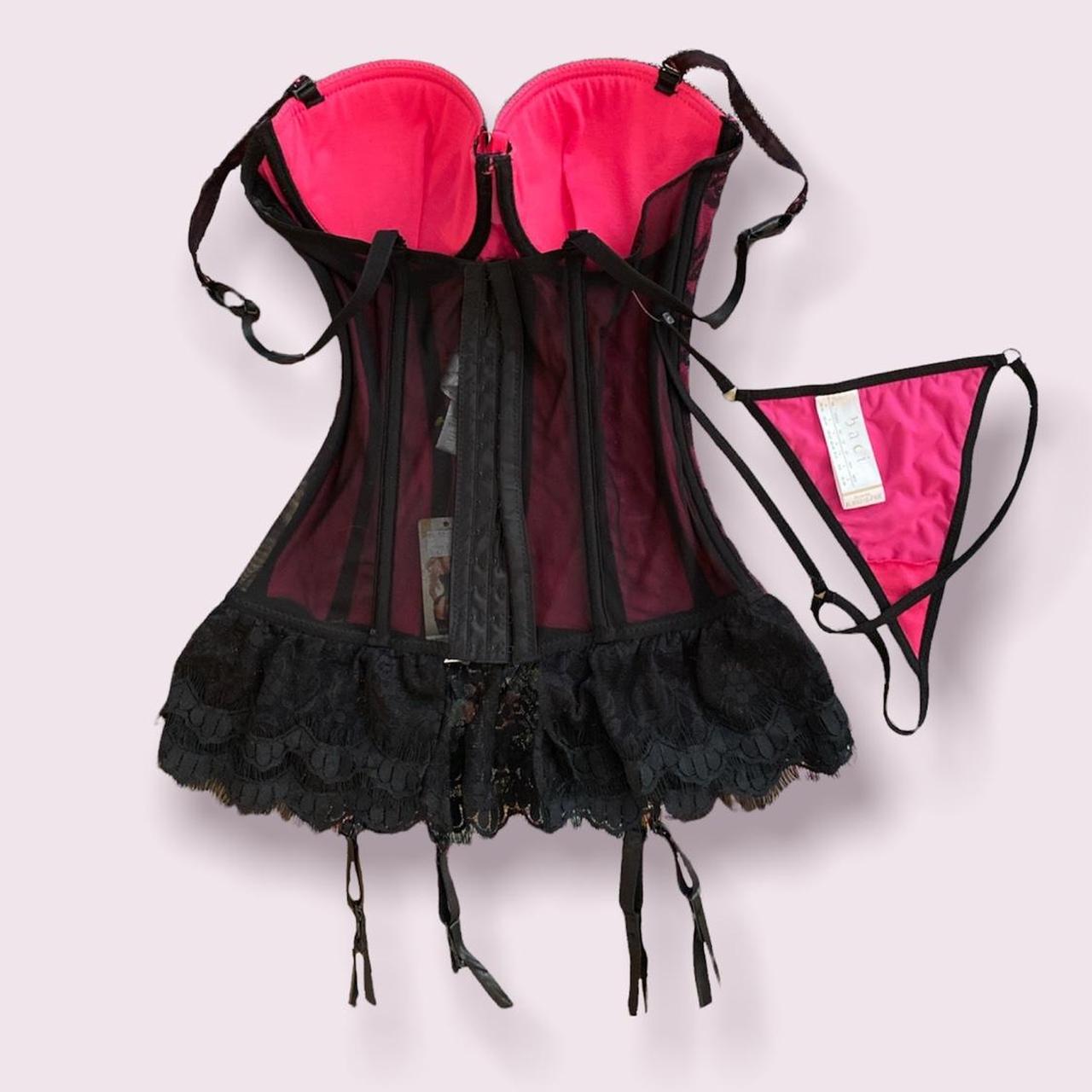 Product Image 2 - Pink & Black corset +