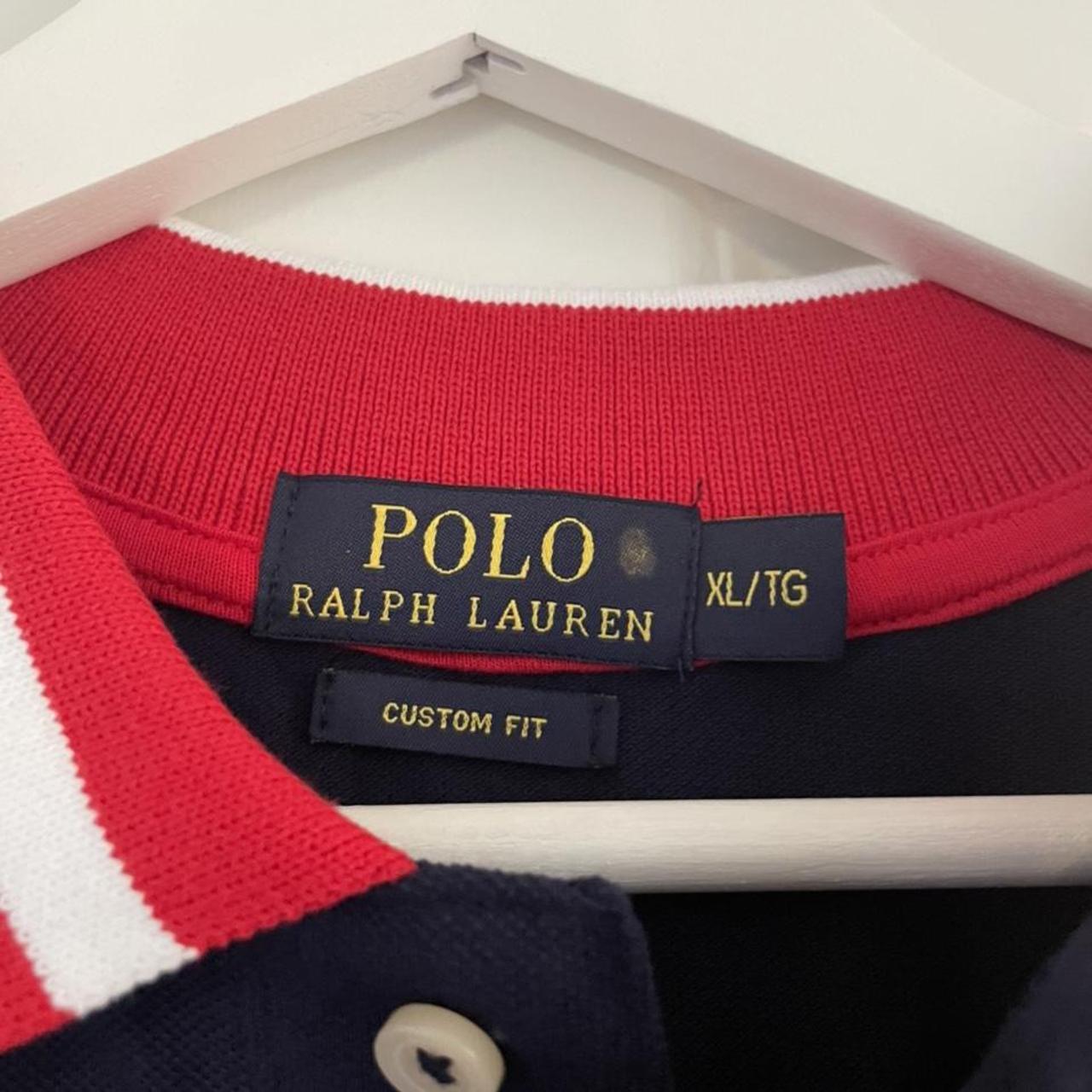 Polo Ralph Lauren Navy Polo Shirt Size: Men’s... - Depop