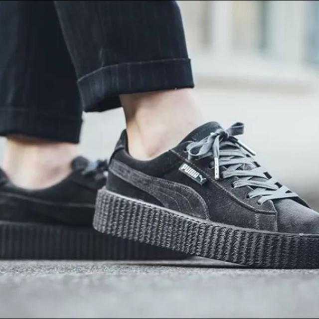 Puma fenty store creepers grey