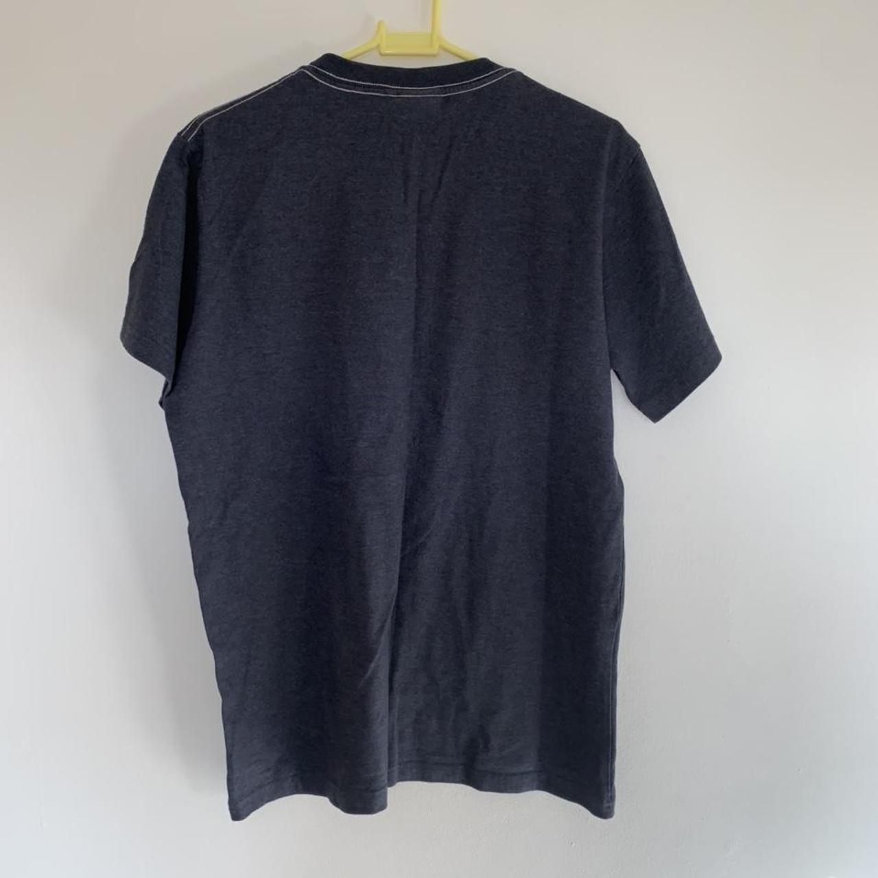 Weird Fish Men's Navy Tshirt Depop