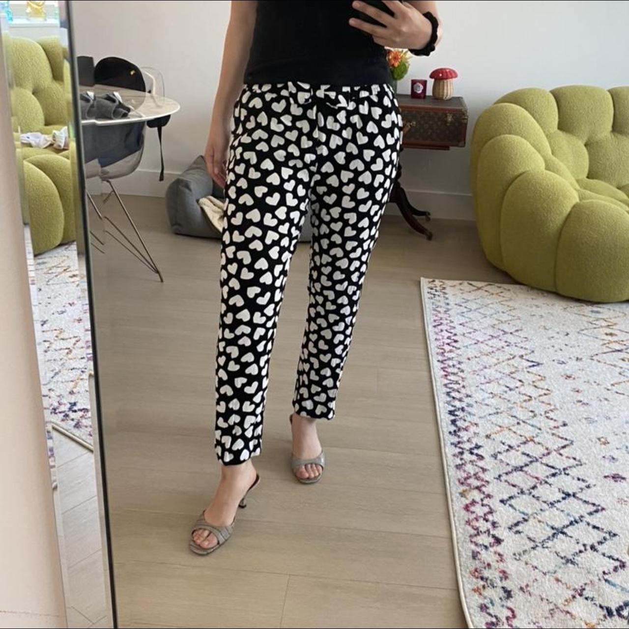 kate spade heart pants