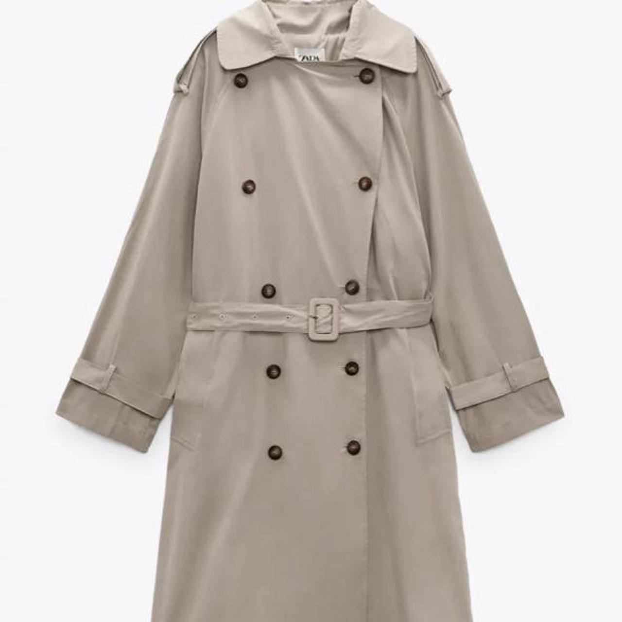 zara classic trench coat