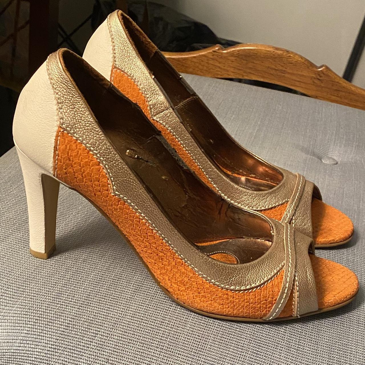 Gucci sales orange heels