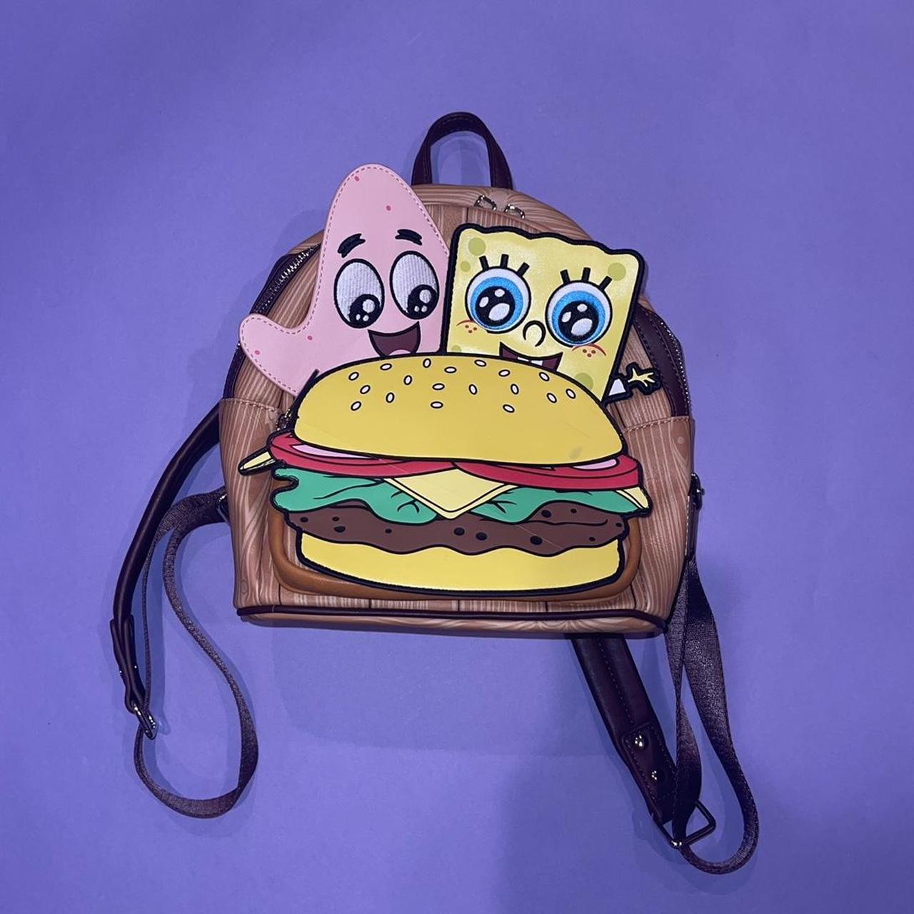 Loungefly Nickelodeon Spongebob Squarepants Krabby Patty Mini Backpack -  Men's accessories